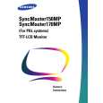 SAMSUNG SyncMaster150MP Manual de Usuario