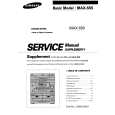 SAMSUNG MAX555 Manual de Servicio
